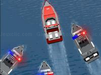 Jeu mobile Police boat chase