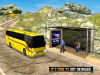 Jeu mobile Off road uphill passenger bus driver 2k20