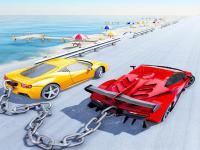 Jeu mobile Chained car stunts race mega ramp gt racing