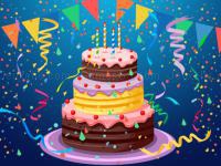 Jeu mobile Birthday cake puzzle