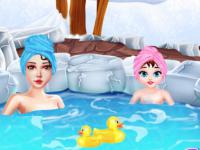 Jeu mobile Baby taylor hot spring trip