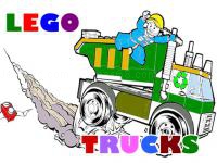 Jeu mobile Lego trucks coloring
