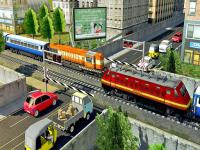 Jeu mobile Modern train driving simulator: city train games