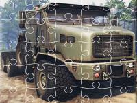 Jeu mobile Offroad trucks jigsaw