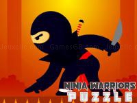 Jeu mobile Ninja warriors puzzle