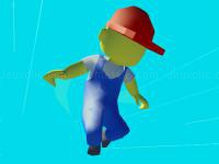 Jeu mobile Parkour run 3d.io