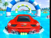 Jeu mobile Water surfing car stunts car racing game