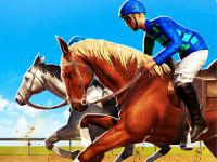 Jeu mobile Horse racing games 2020 derby riding race 3d