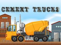 Jeu mobile Cement trucks hidden objects