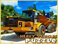 Jeu mobile Heavy vehicles puzzle