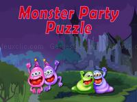 Jeu mobile Monster party puzzle