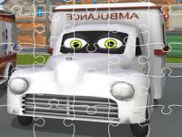 Jeu mobile Ambulance trucks jigsaw