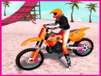 Jeu mobile Motocross beach jumping bike stunt game