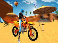 Jeu mobile Motocross beach game : bike stunt racing