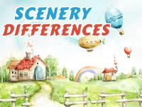 Jeu mobile Fantasy scenery differences