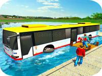 Jeu mobile River coach bus driving simulator games 2020