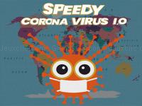 Jeu mobile Speedy corona virus.io