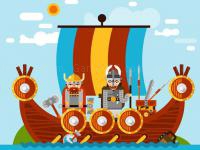 Jeu mobile Spartan and viking warriors memory