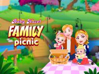 Baby hazel family picnic