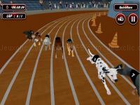 Jeu mobile Real dog racing simulator game 2020
