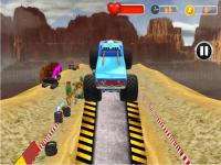Jeu mobile Monster truck tricky stunt race game