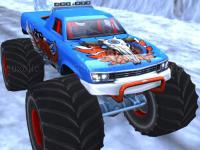 Winter monster truck