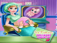 Jeu mobile Ice princess pregnant check up