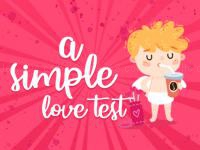 Jeu mobile A simple love test