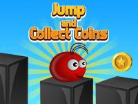 Jeu mobile Jump and collect coins