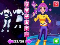 Intergalactic fashion show