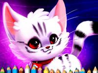 Jeu mobile Cute kitty coloring