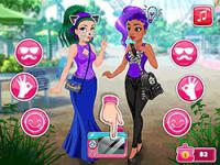 Jeu mobile Modern princess cosplay social media adventure