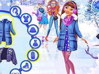 Princesses ice skating party