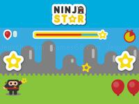 Jeu mobile Ninja star