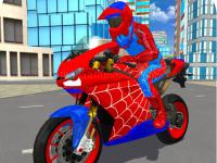 Jeu mobile Hero stunt spider bike simulator 3d 2