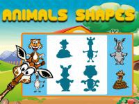 Jeu mobile Animals shapes for kids education