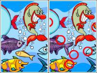 Jeu mobile Fish differences