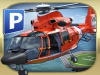 Jeu mobile Helicopter parking simulator game 3d