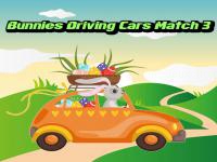 Jeu mobile Bunnies driving cars match 3