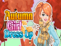 Autumn girl dress up