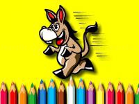 Jeu mobile Bts donkey coloring book