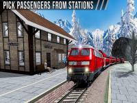 Jeu mobile Uphill station bullet passenger train drive game
