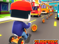 Jeu mobile Bus surfers