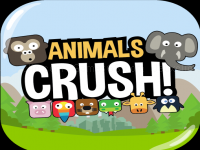 Jeu mobile Animals crush match