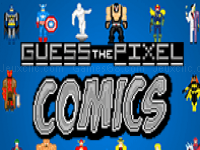 Jeu mobile Guess the pixel: comics