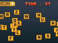 Touch the alphabet in the order