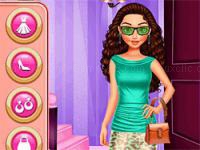 Princess at big fashion sale