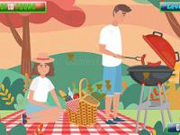 Barbeque picnic hidden objects