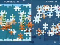 Jeu mobile Santa jigsaw puzzle