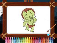 Halloween costumes coloring